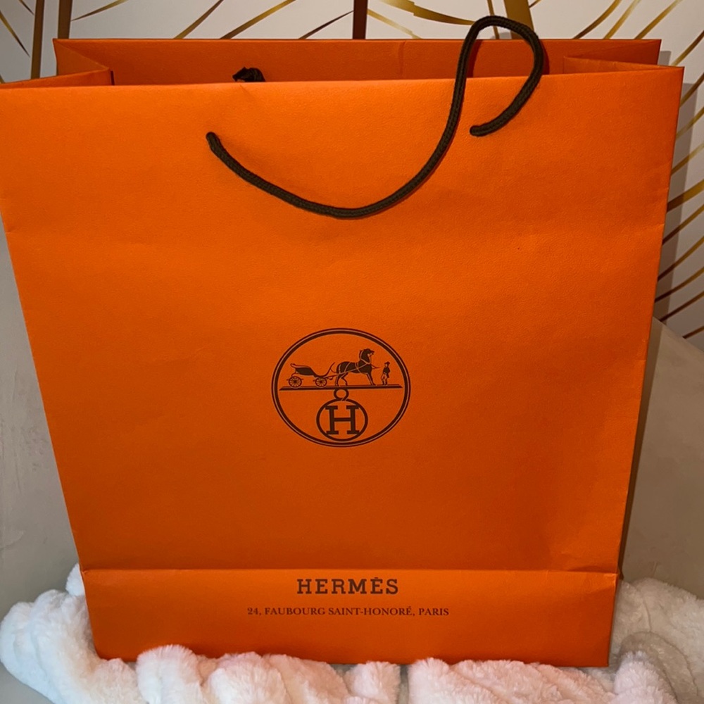 Hermes Empty Shopping Bag